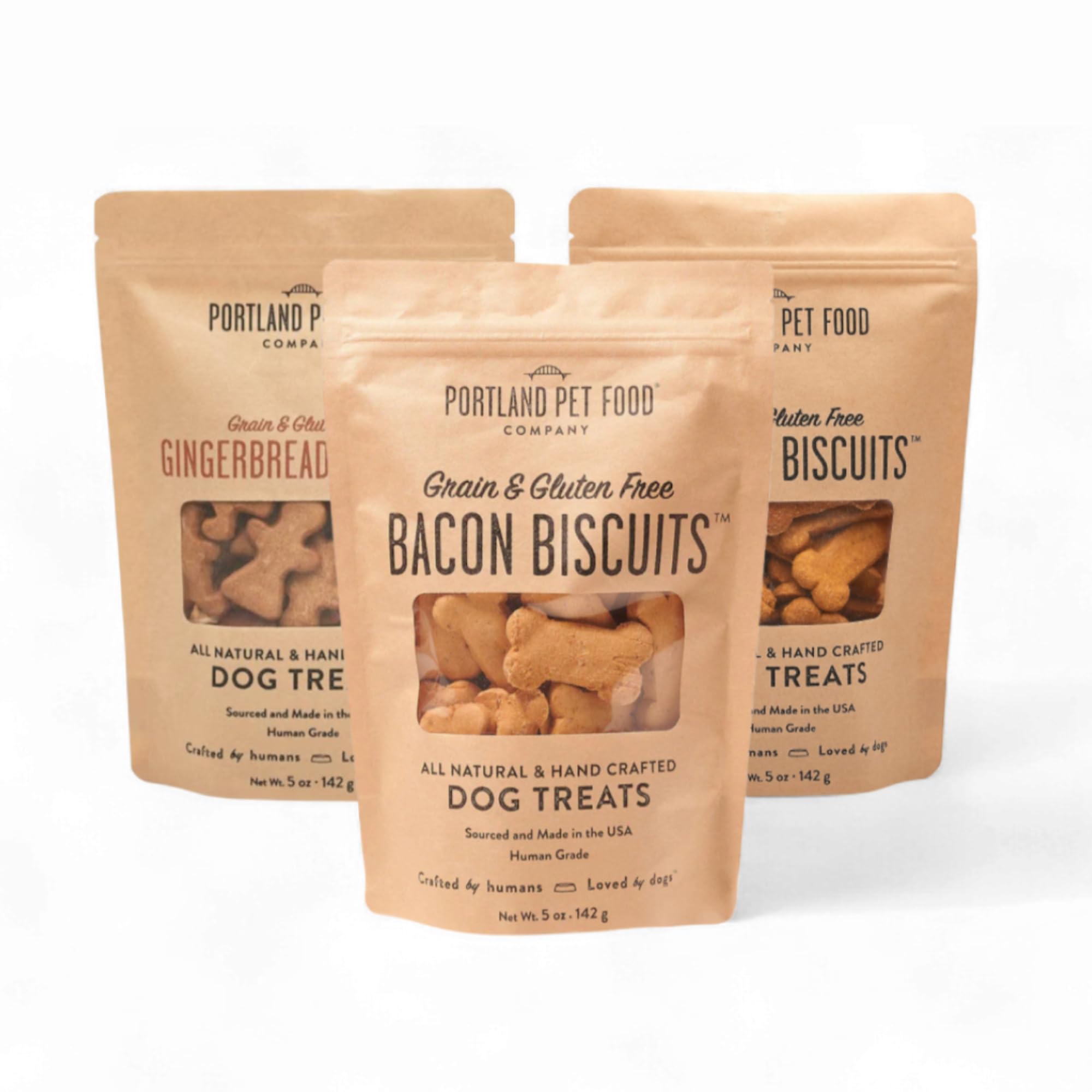 CRAFTED BY HUMANS LOVED BY DOGS varidad-calabaza-jengibre-bacon: aroma delicioso y recompensa ideal para entrenamientos