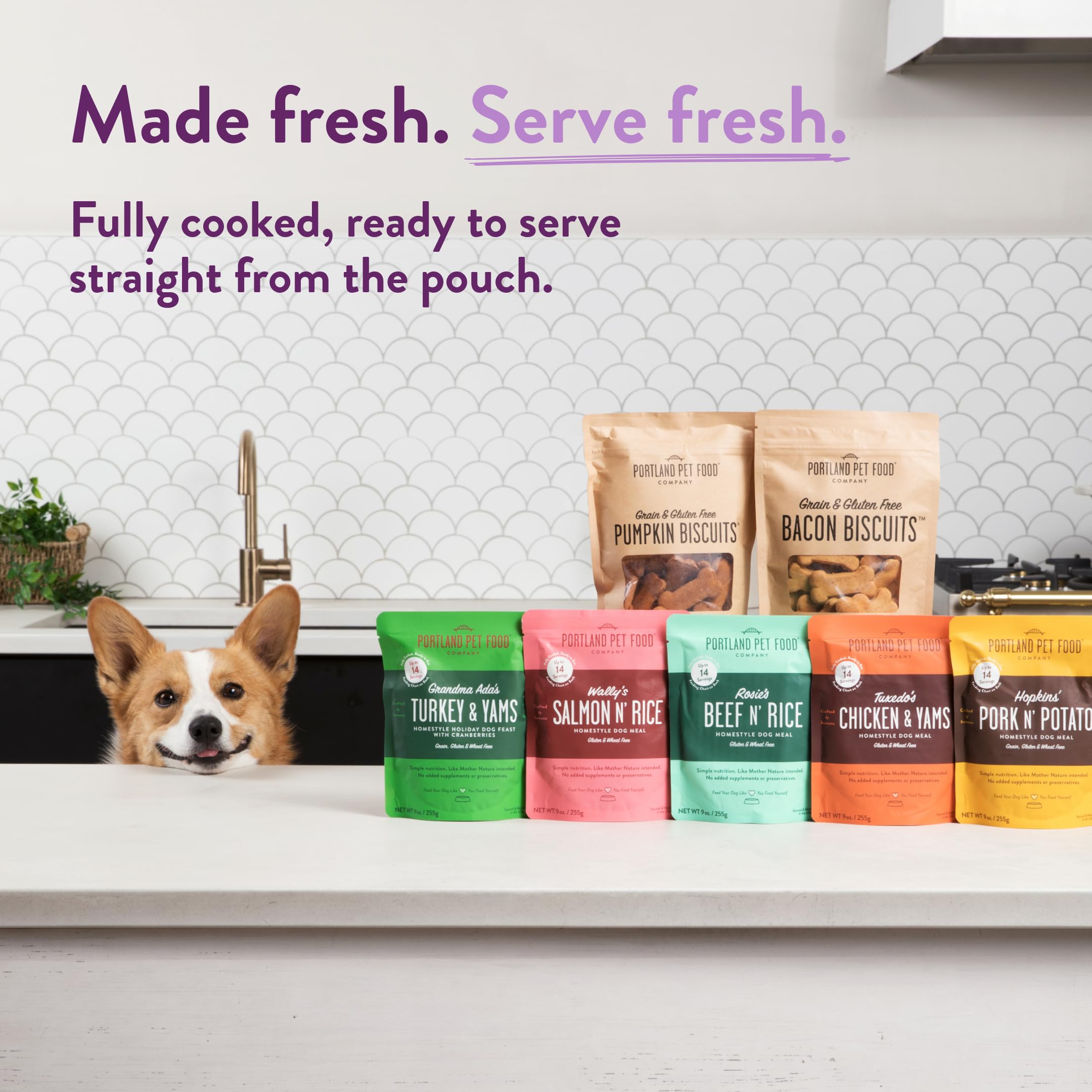 CRAFTED BY HUMANS LOVED BY DOGS: sabores salmón-arroz para variedad en la dieta