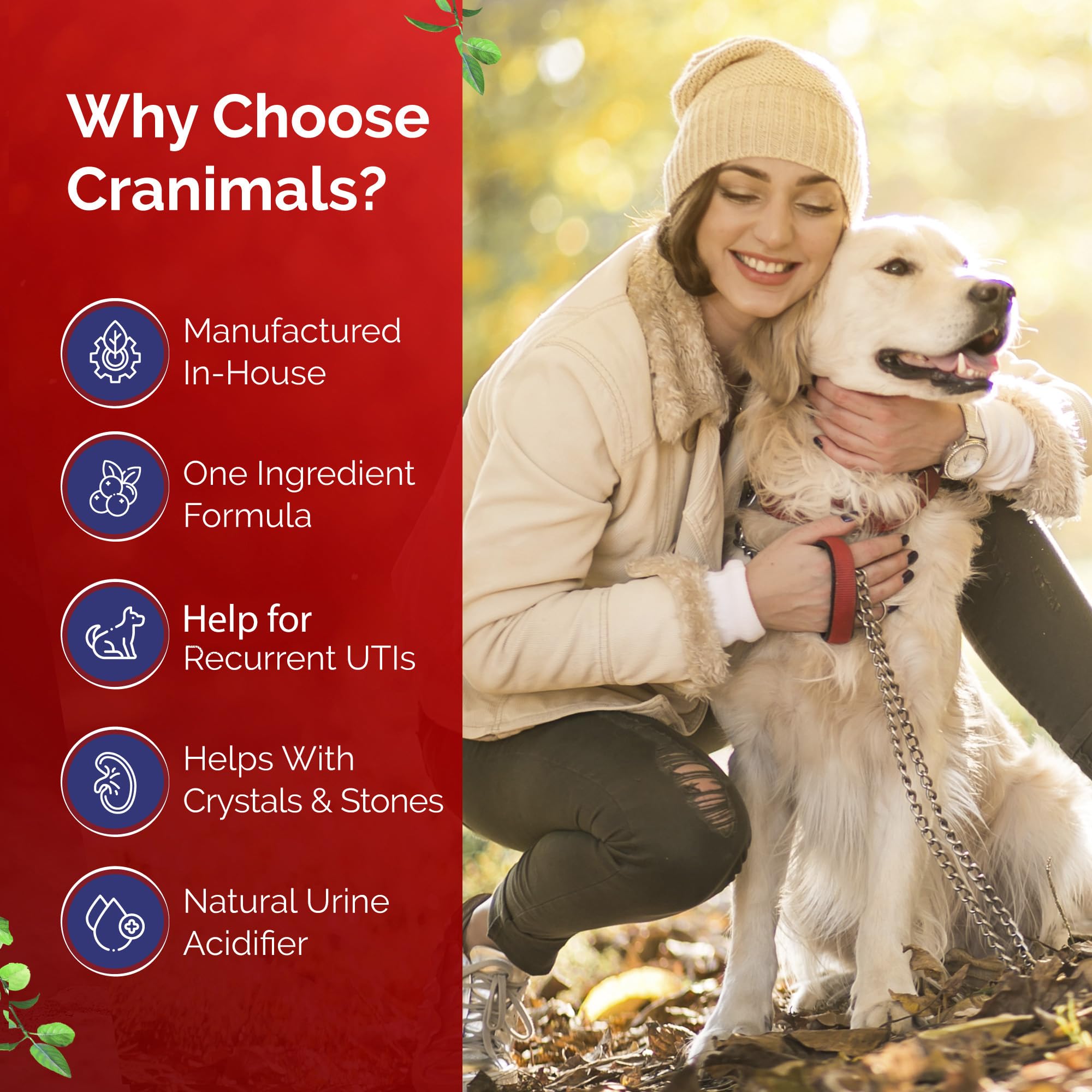 Cranimals apto para perros y gatos, uso seguro.