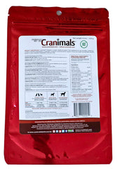 Cranimals ingrediente único de arándano para promover salud urinaria.