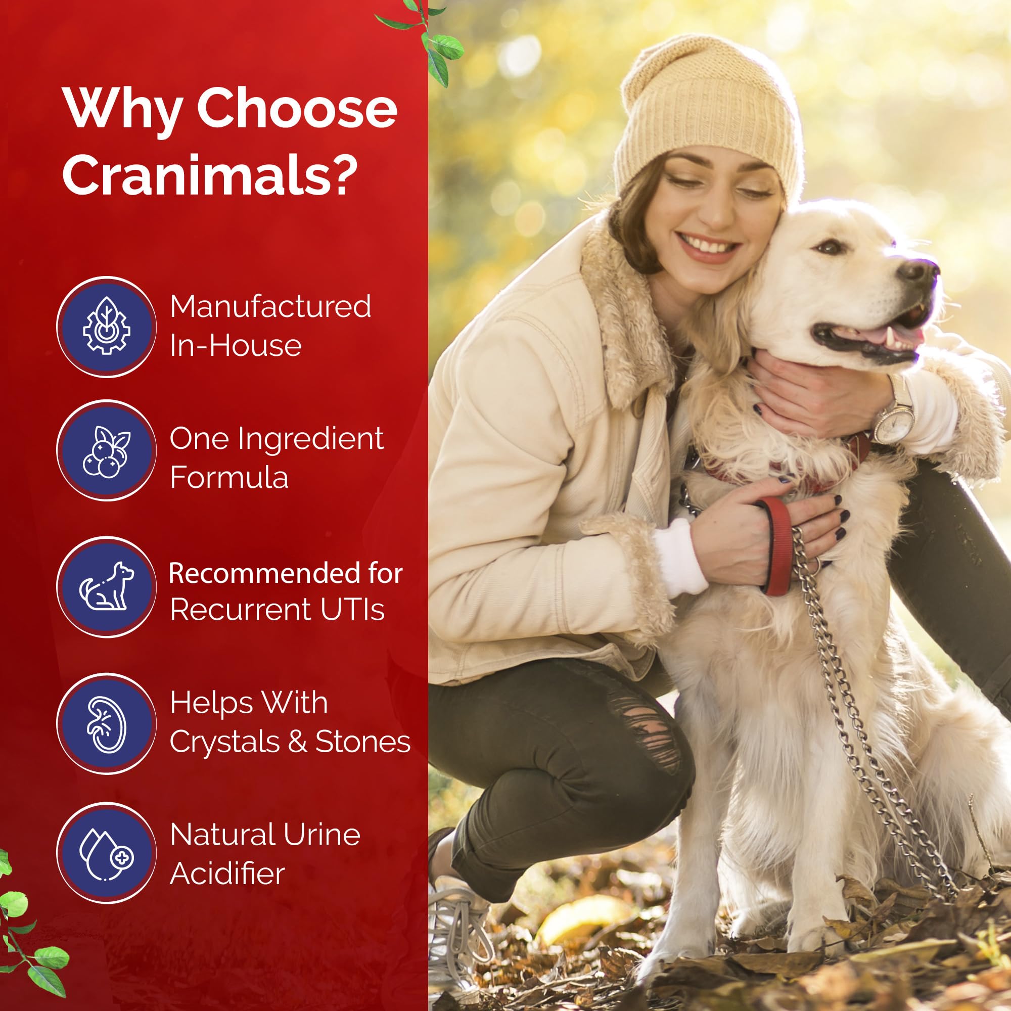 Cranimals mezcla fácil con comida para uso diario.