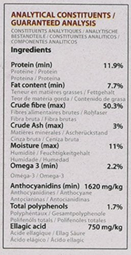 Cranimals Very Berry cierre de bolsa, polvo natural sin aditivos artificiales.