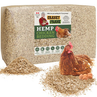 Cranky Frank Hemp: cama de gallinas suave y absorbente para el corral