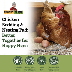 Cranky Frank Hemp: cama sin polvo ideal para mascotas sensibles