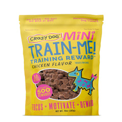 Crazy Dog Mini Train-Me bolsa de entrenamiento de pollo para sesiones de adiestramiento