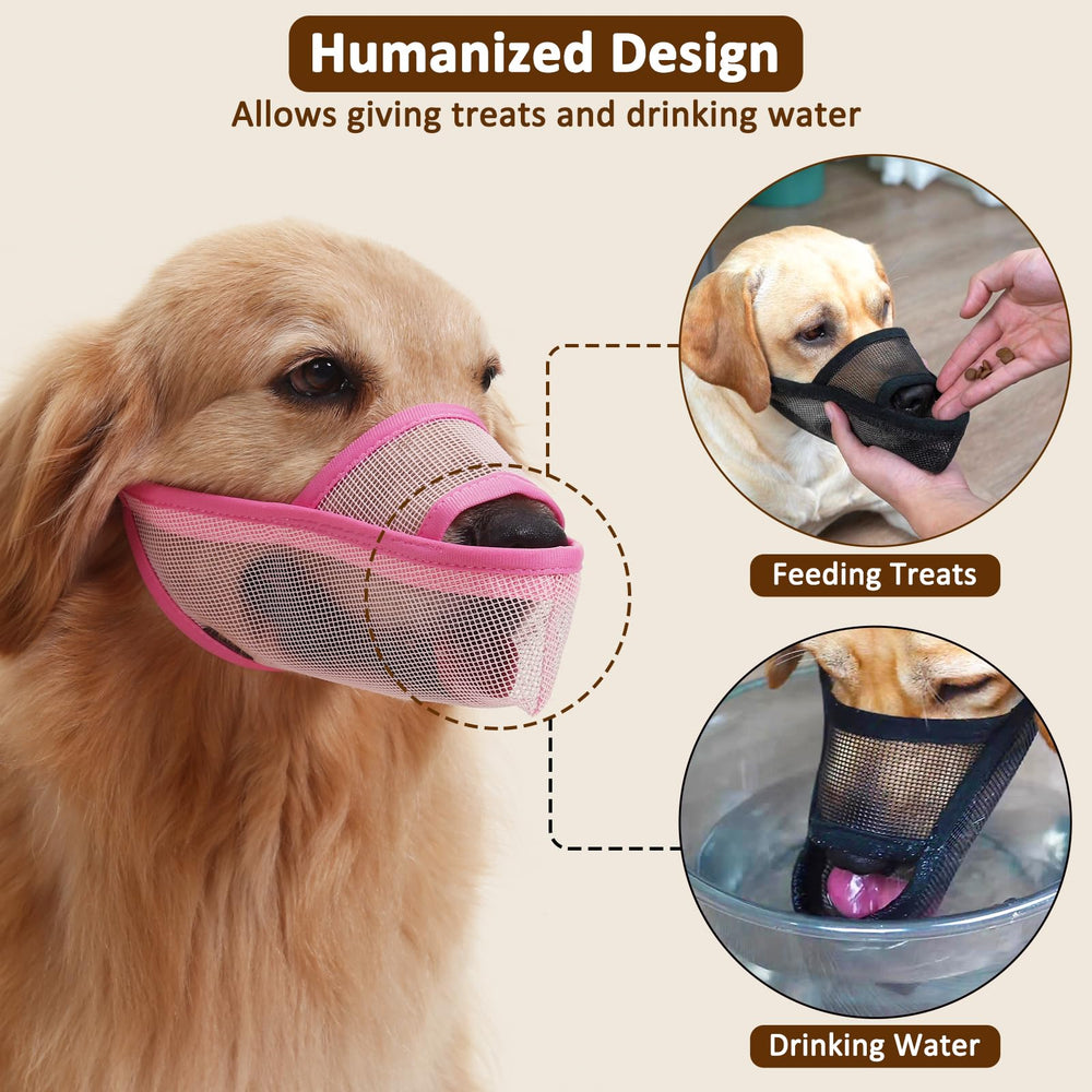 Crazy Felix bozal en perro usando, ideal para evitar mordidas durante grooming