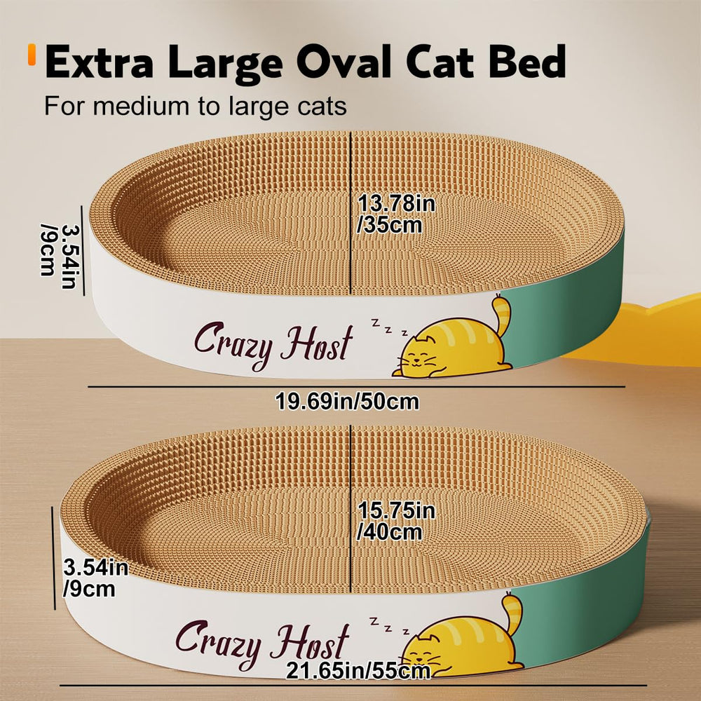 CRAZY GUOFAN rascador cama, tamaño XL-XXL, se integra con muebles.