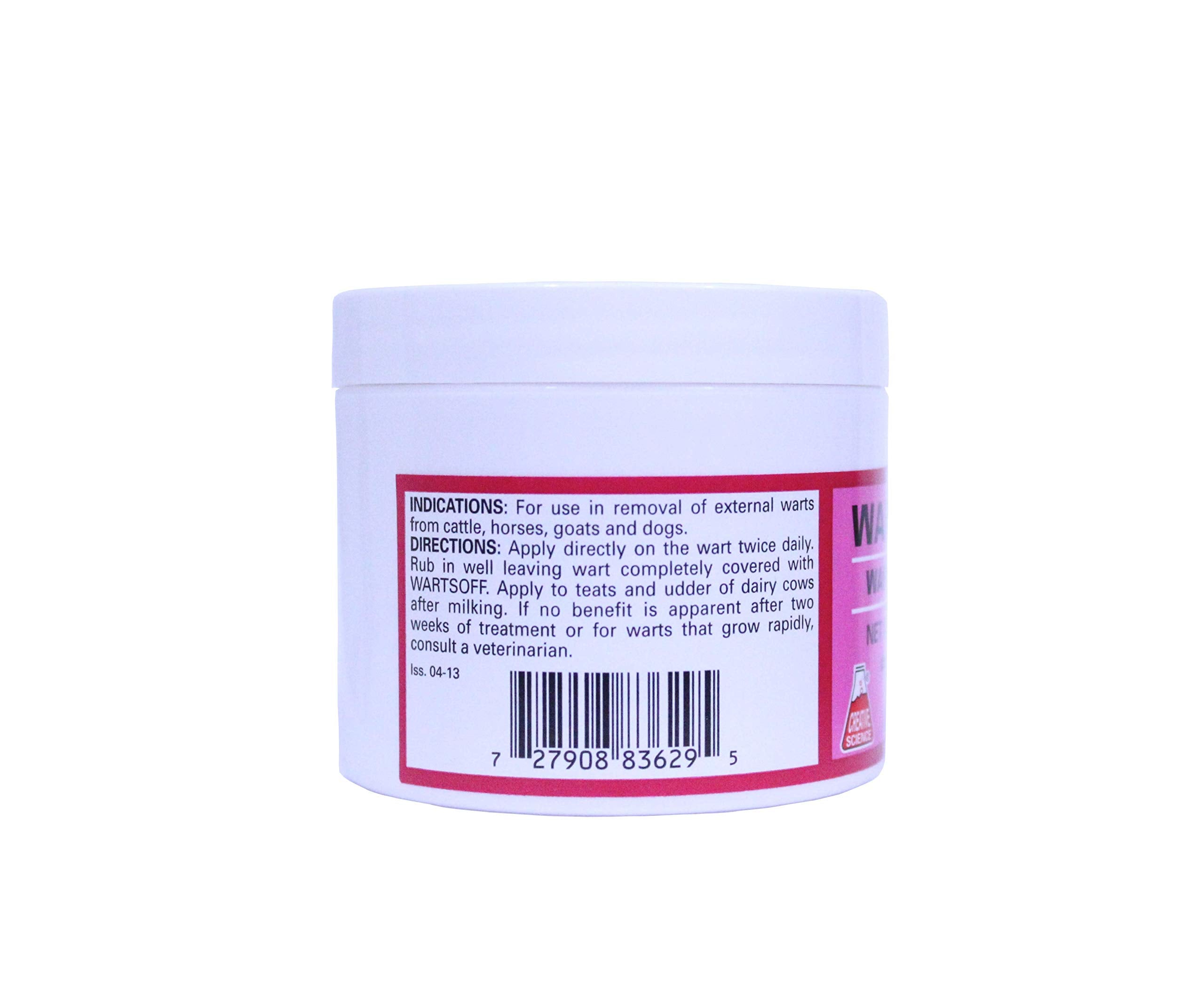 Creative Science Warts Off presenta textura crema para uso externo seguro.