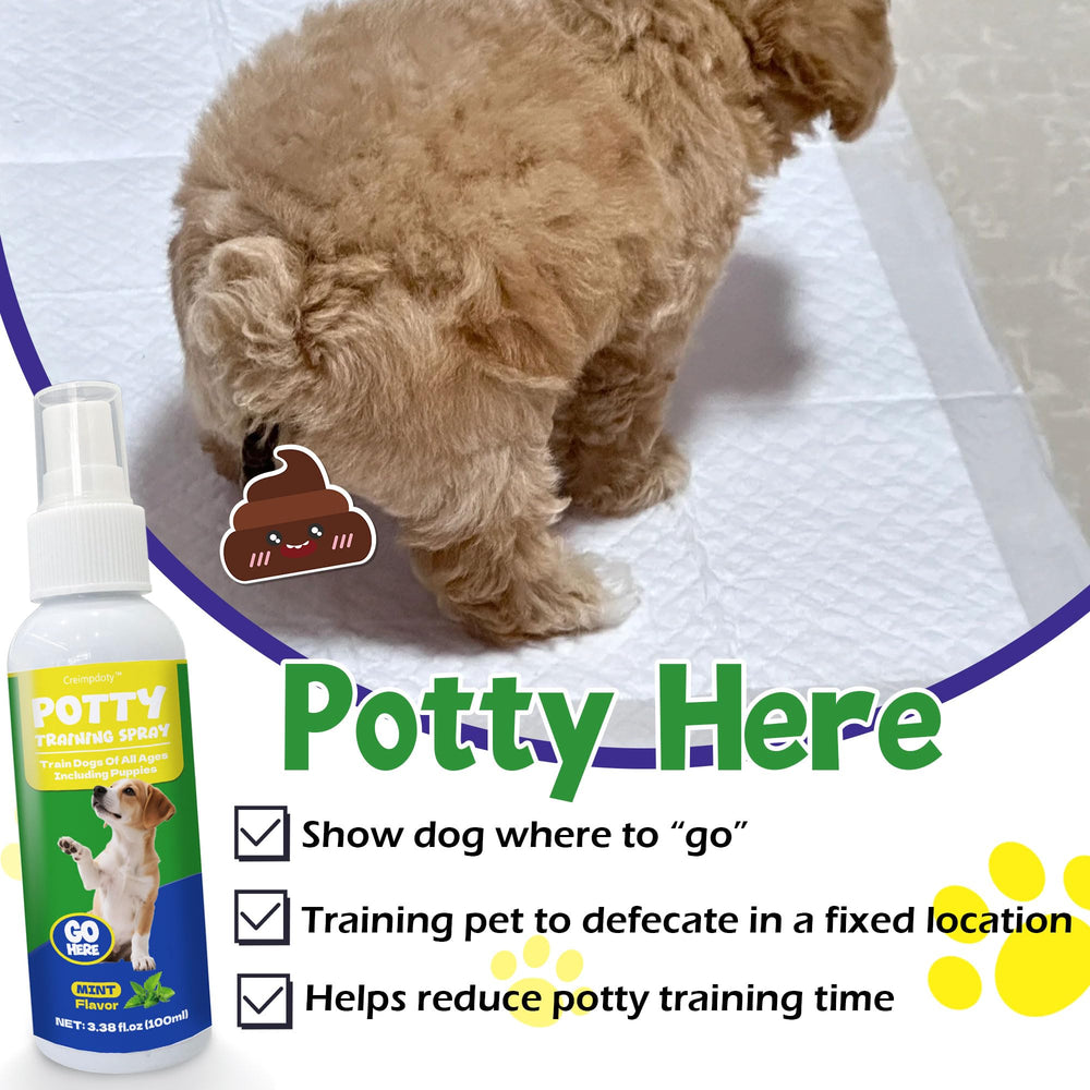 Creimpdoty uso combinado refuerza la memoria del baño designado del perro.