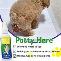 Creimpdoty uso combinado refuerza la memoria del baño designado del perro.