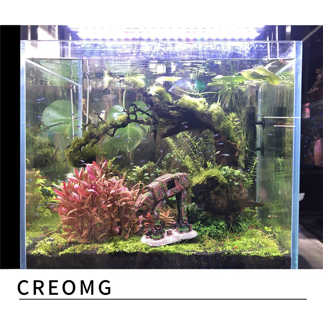 CREOMG cueva-pez-betta acuario: refugio seguro y diseño llamativo
