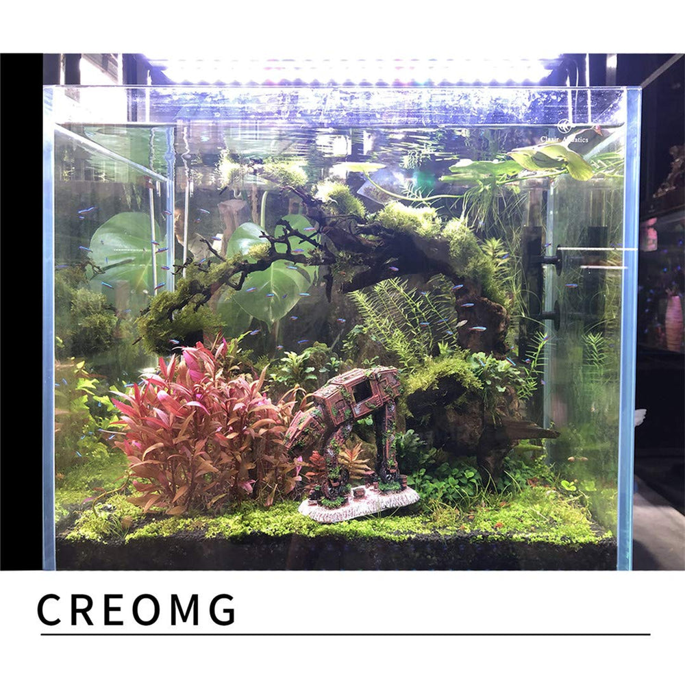 CREOMG cueva-pez-betta acuario: refugio seguro y diseño llamativo