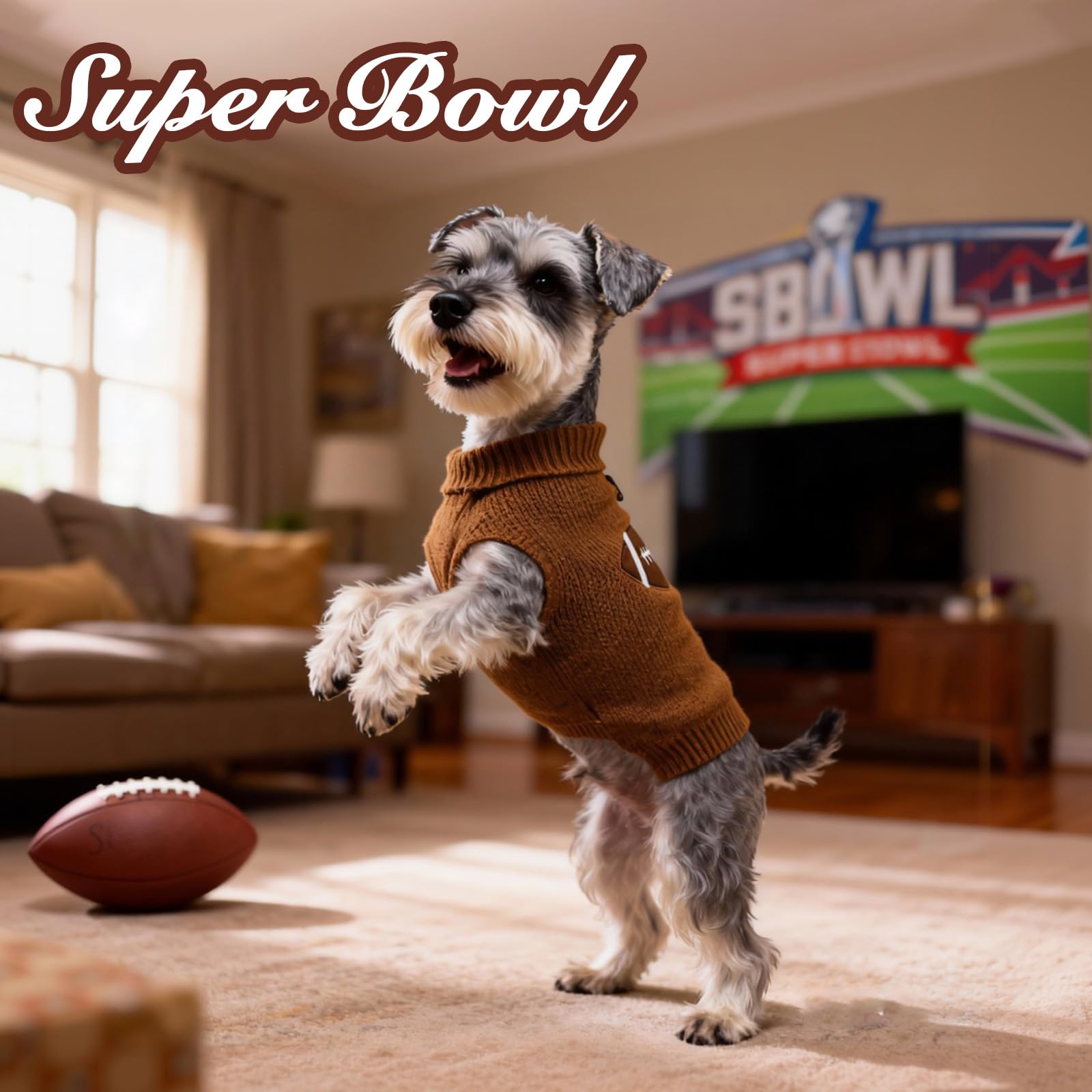 CristBest jersey perro fútbol, estilo deportivo para días especiales.