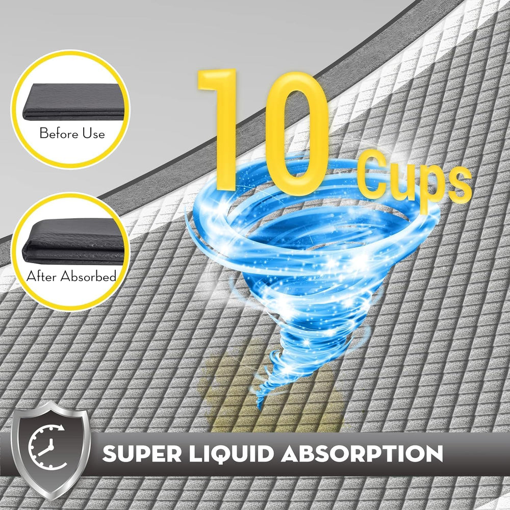 Croci absorción rápida con diseño diamante tridimensional mantiene la superficie seca