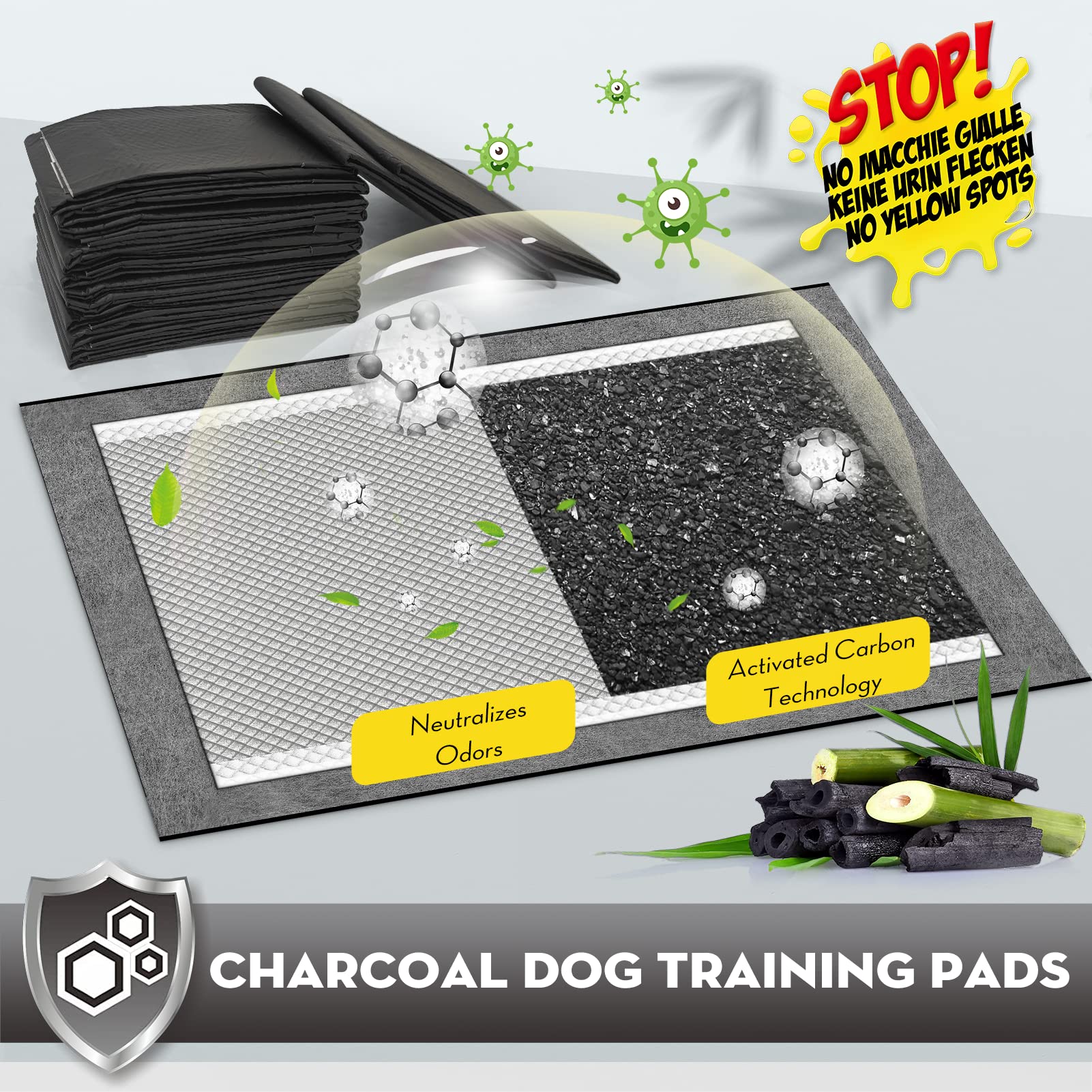 Croci almohadillas con diseño diamante para absorción rápida en perros