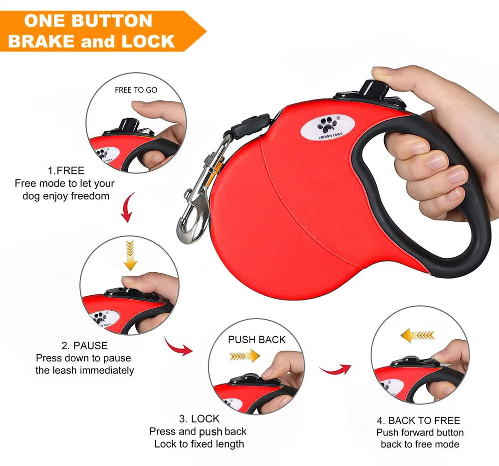 Ganchos de acero inoxidable con giro 360 Crown Paws, seguridad y durabilidad
