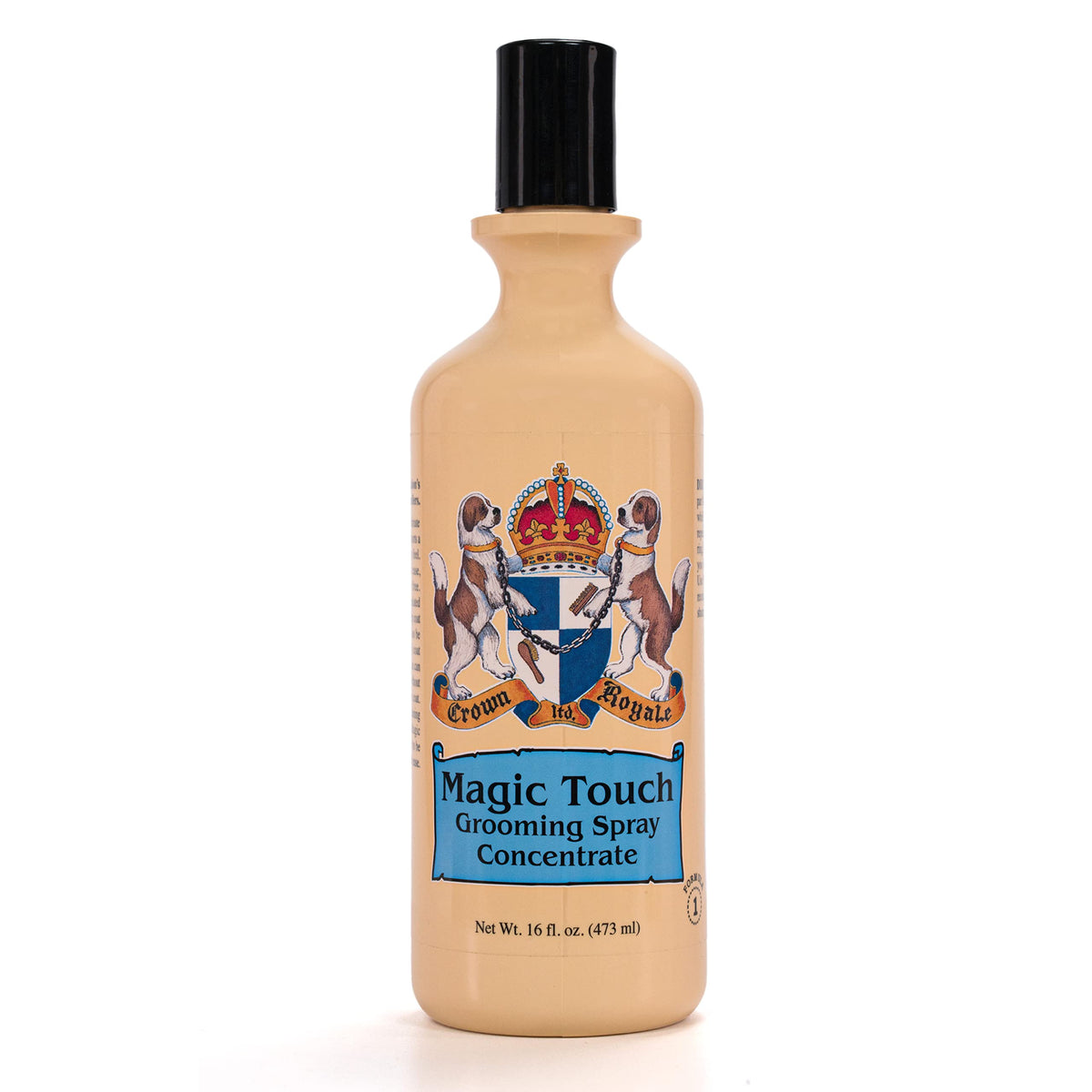 Crown Royale Magic Touch Fórmula 1, concentrado para acabado suave y control del pelaje.