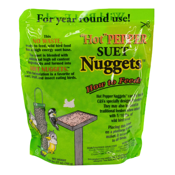 C&S Nuggets ardillas menos, comedero más tranquilo