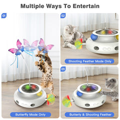 CSD Accesorios reemplazables para juguete felino, variedad para diversión continua.
