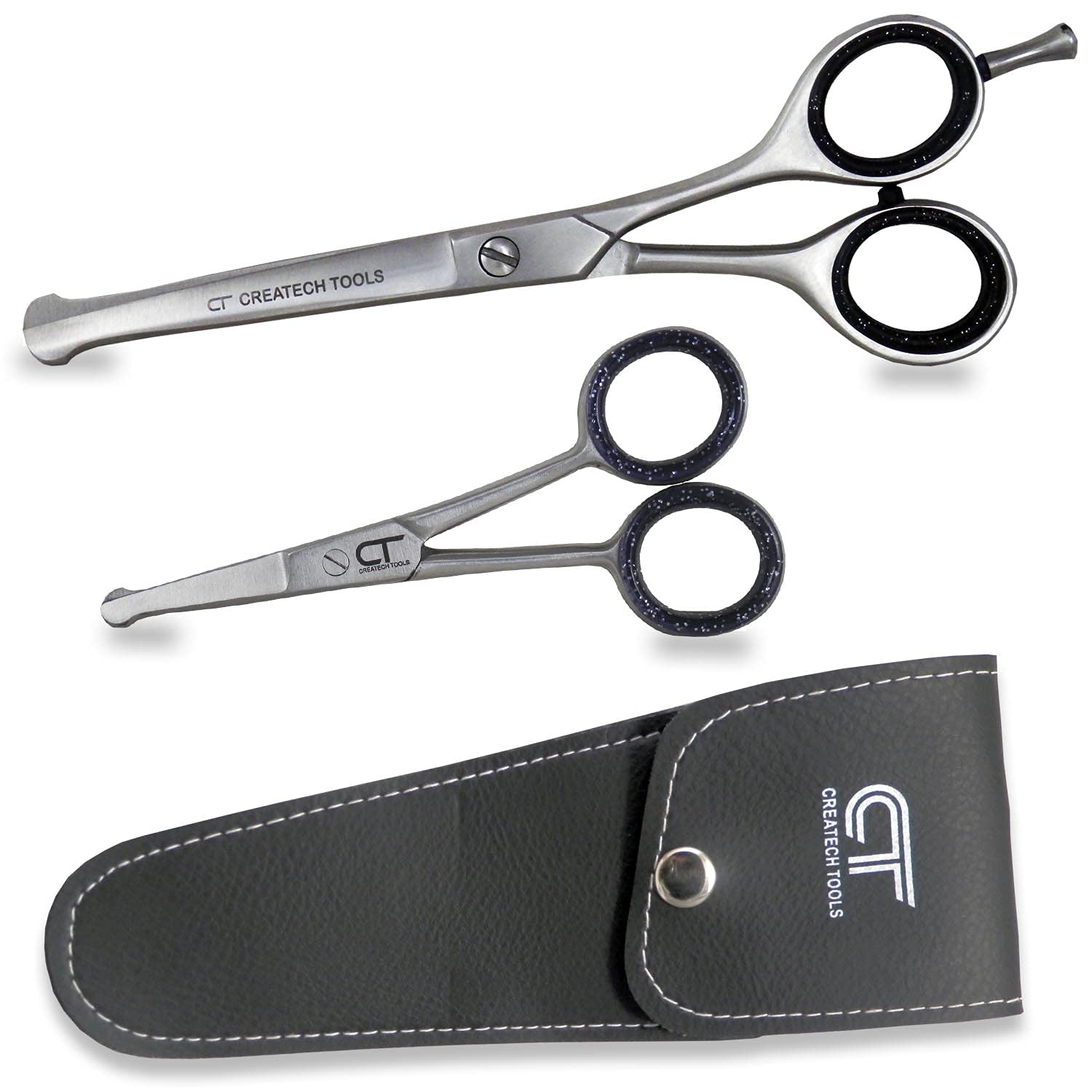 CT Createch Tools tijeras para mascotas de 6 pulgadas, curva suave para un corte preciso