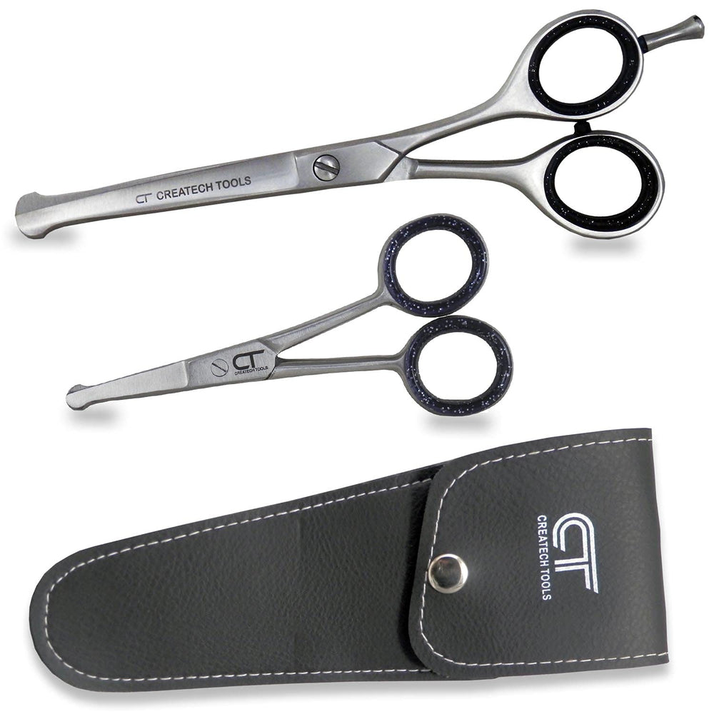 CT Createch Tools tijeras para mascotas de 6 pulgadas, curva suave para un corte preciso