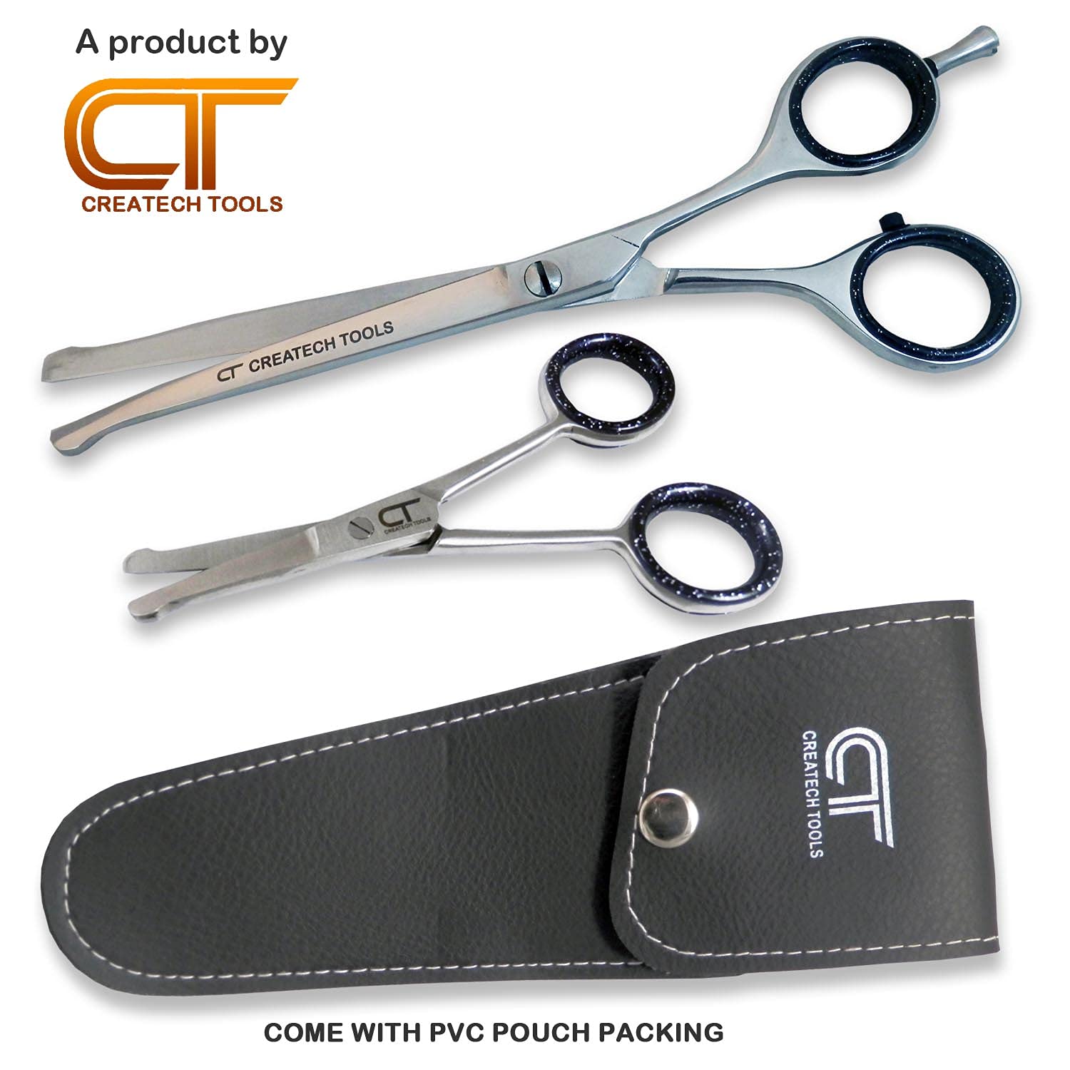 CT Createch Tools funda de PVC incluida para guardar las tijeras