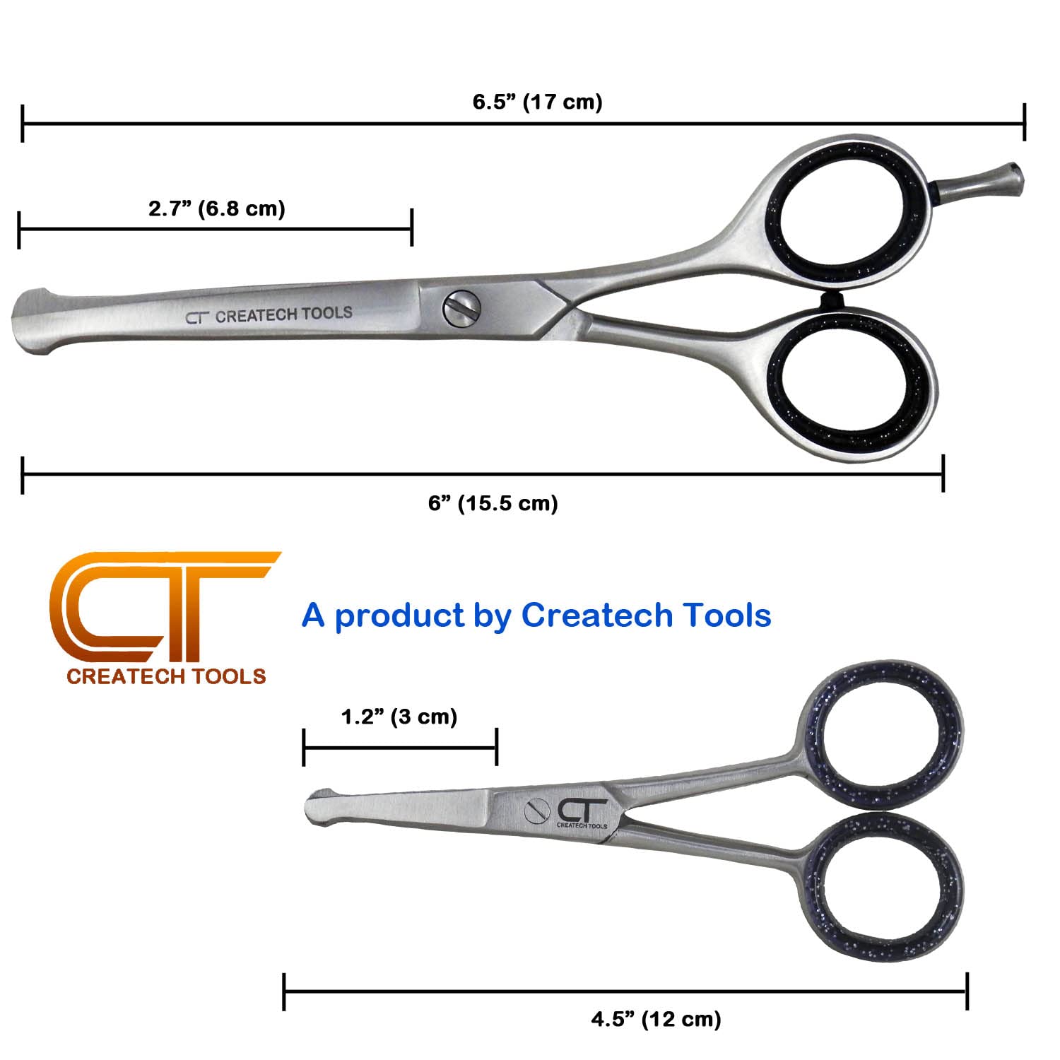 CT Createch Tools silenciador integrado para menor ruido durante el grooming