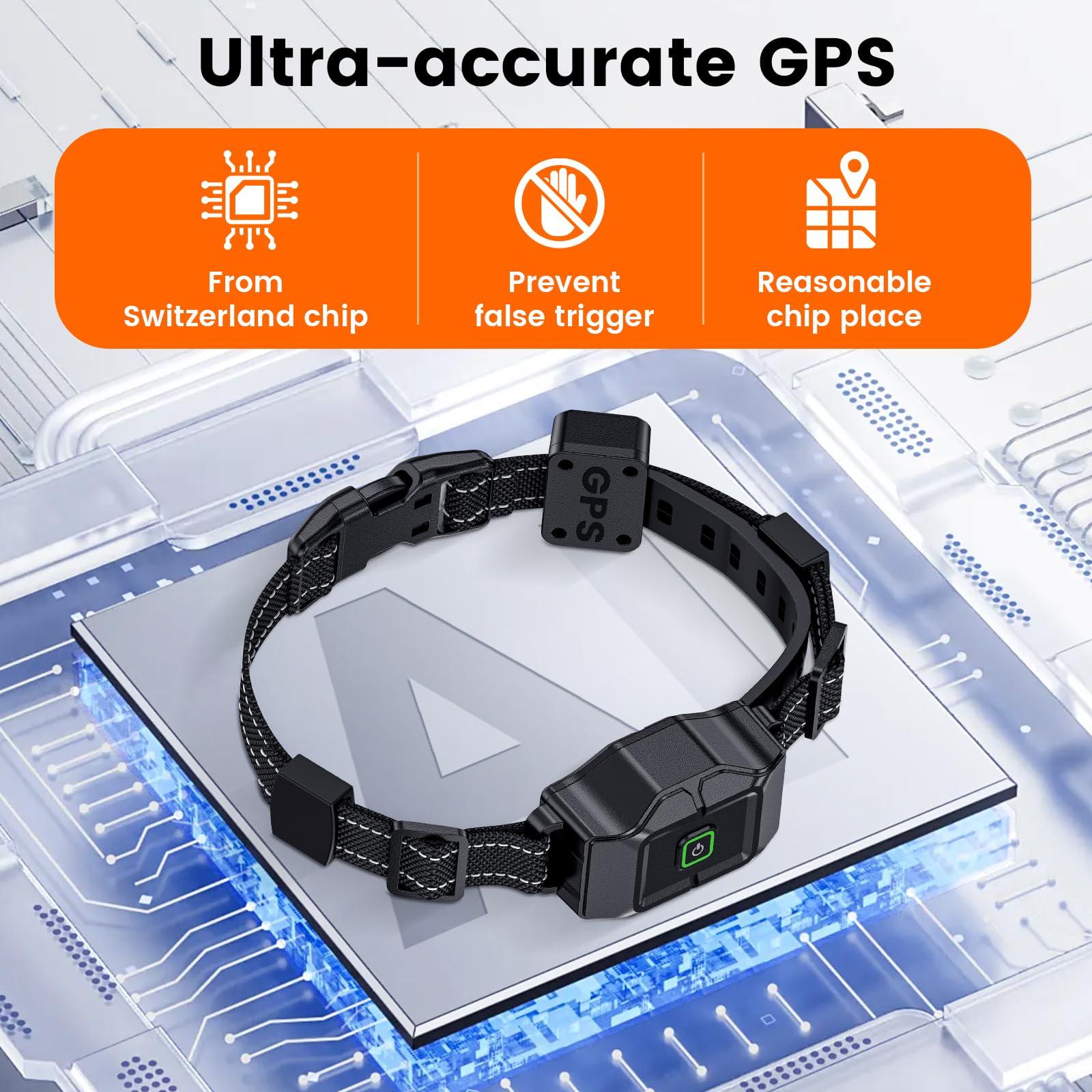 Rango ajustable de 25 a 999 yardas para perímetros personalizados.