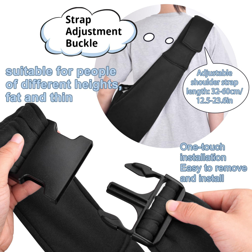 Bandolera CUBY manos libres para caminar, viajar y explorar