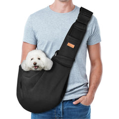 Bandolera CUBY para perros y gatos con tacto suave para salidas cómodas