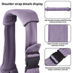 Cuby correa ajustable 32-60 cm para ajuste cómodo.