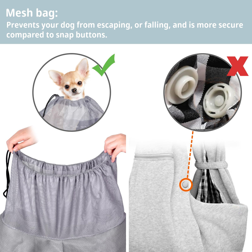 Cuby Sling bolsillo con cremallera para llaves y teléfono durante la salida