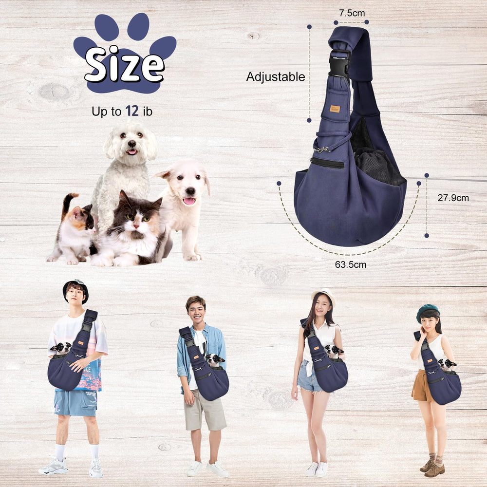 Capacidad de hasta 15 libras para perros y gatos pequeños.