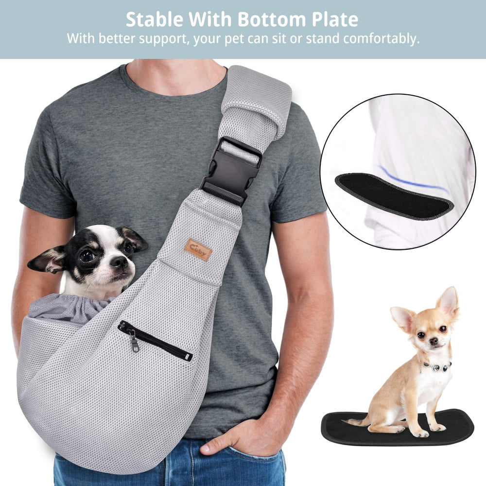 Cuby Sling fondo con plato resistente para estabilidad durante el transporte