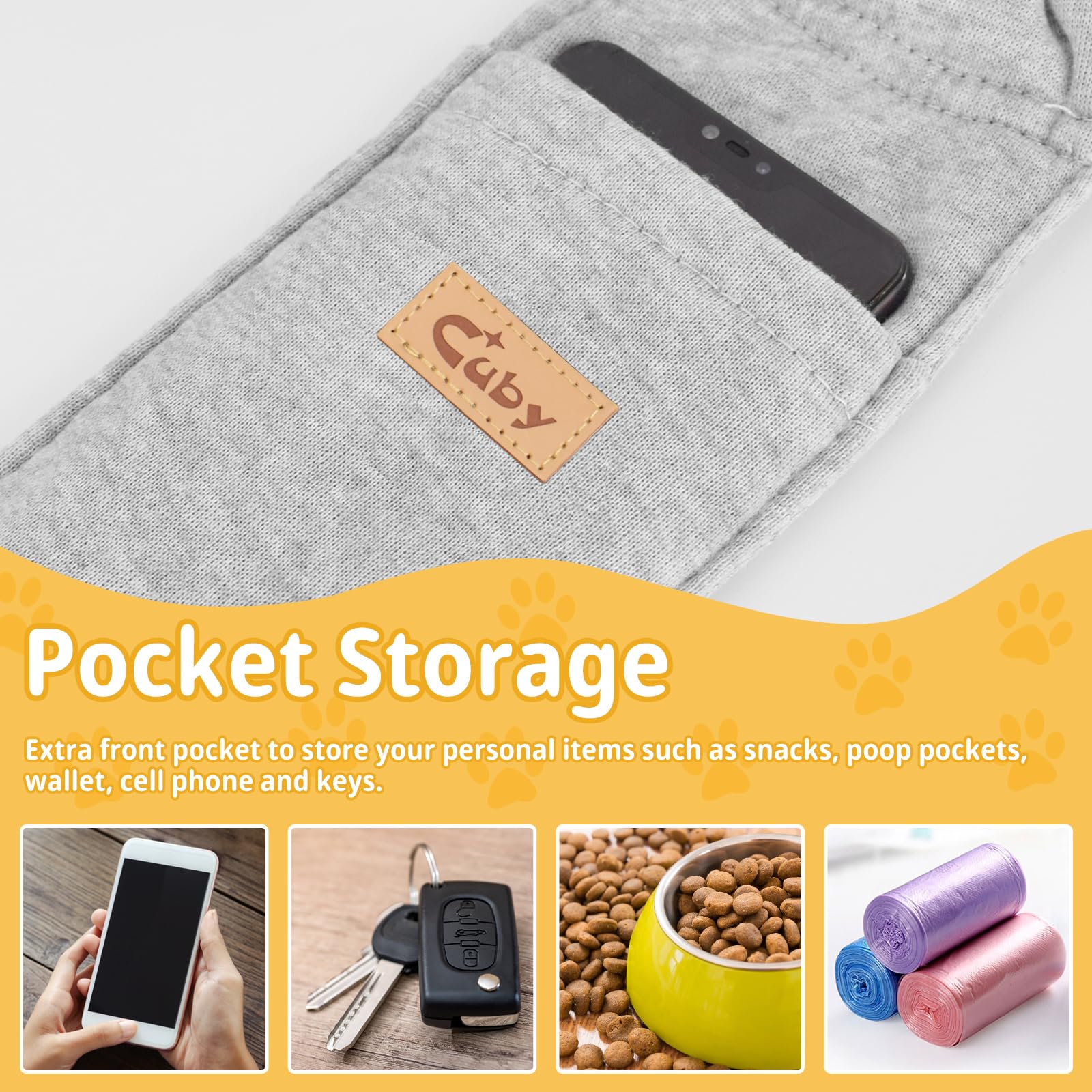 Cuby uso universal para mascotas pequeñas en viajes y paseos.