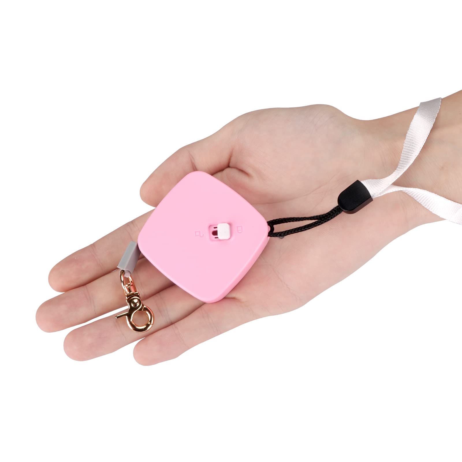 CUGBCUG correa extensible mini rosa, fácil de llevar en el bolso