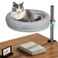 Cuipingoo cama para gatos escritorio 16x16: confort para descansar