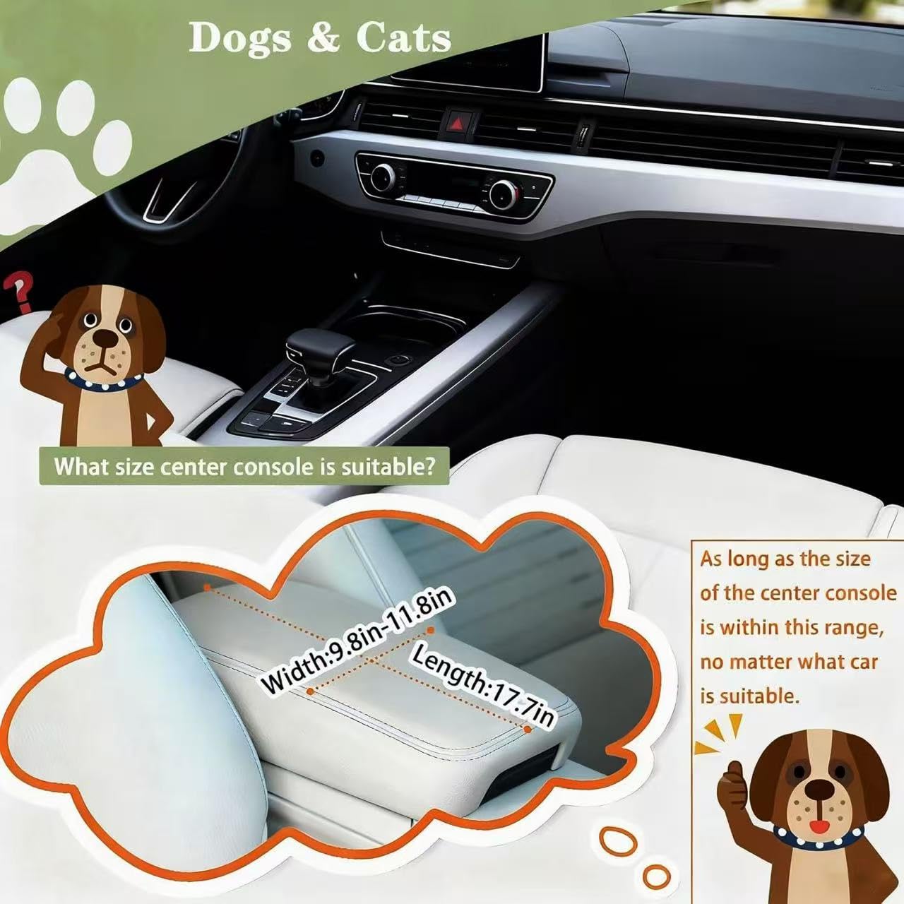 Cullaby dimensiones-exteriores-17-72-pulgadas: ajuste para mascotas de hasta 15 libras