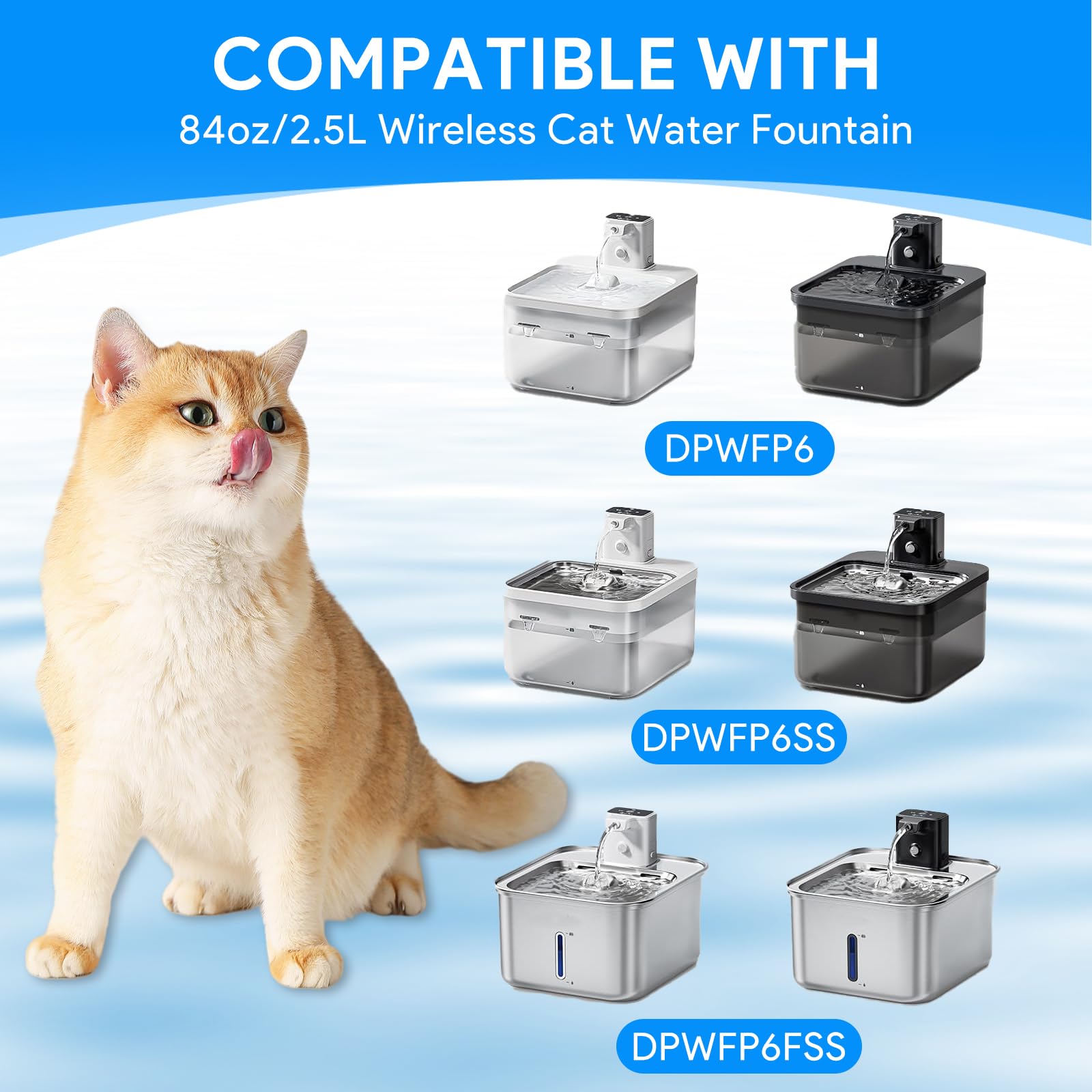 Sistema de filtración de 5 niveles de Cunina DownyPaws