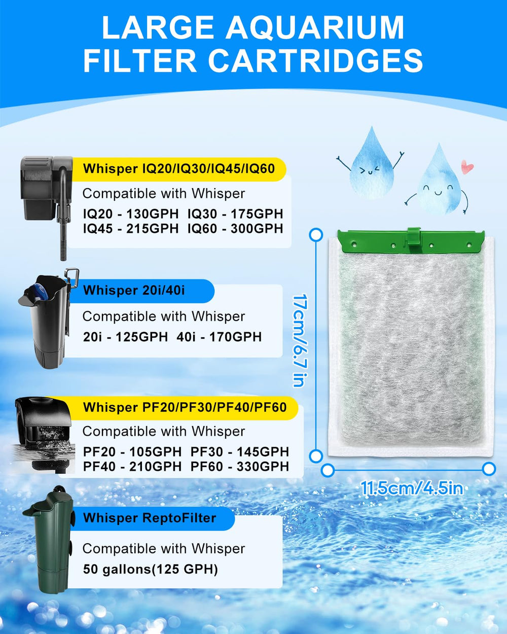 Cunina filtración cinco etapas con malla, carbón y zeolita para agua más limpia.