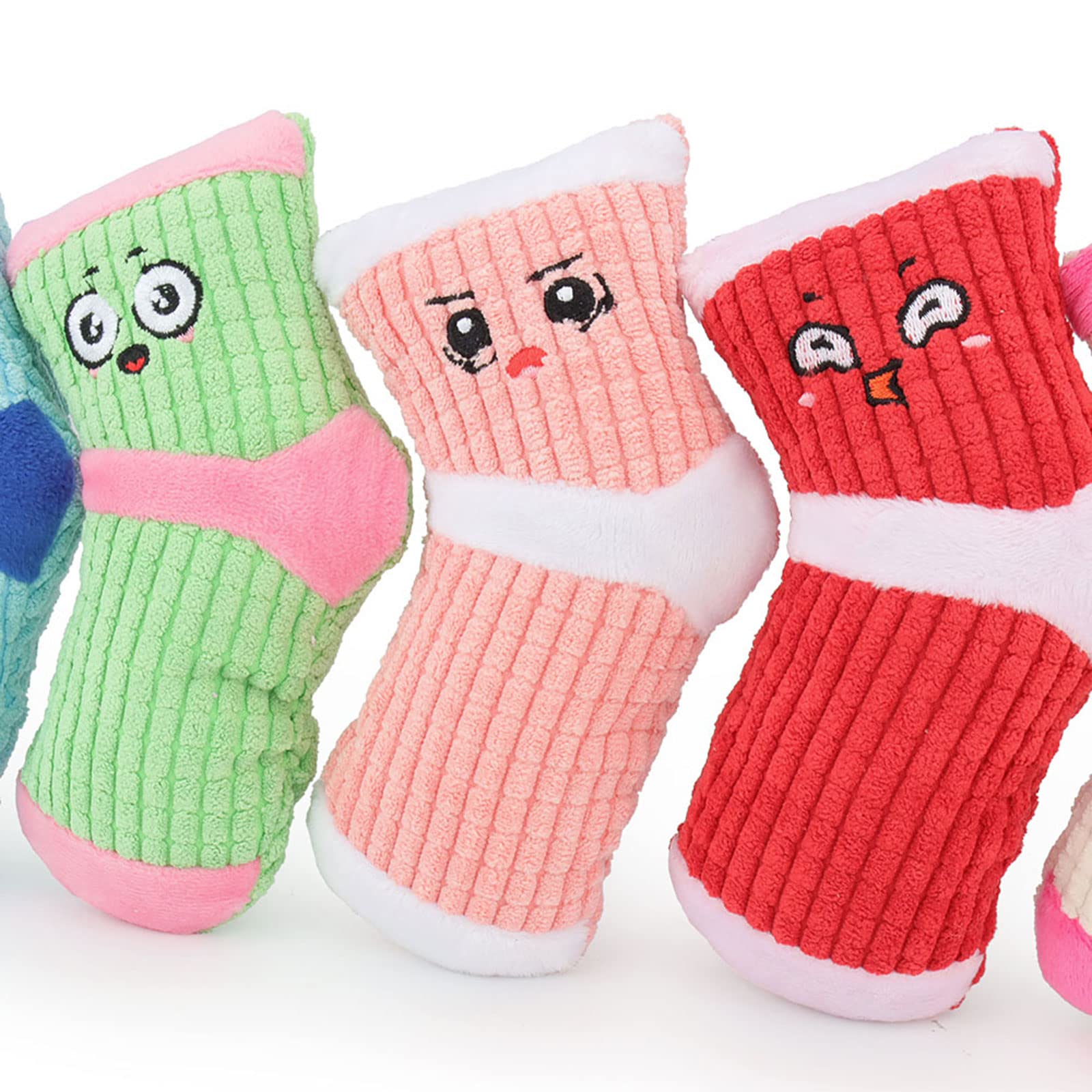 Cuperay Juguete peluche-azul-dientes-sensibles, uso suave para mordisqueo