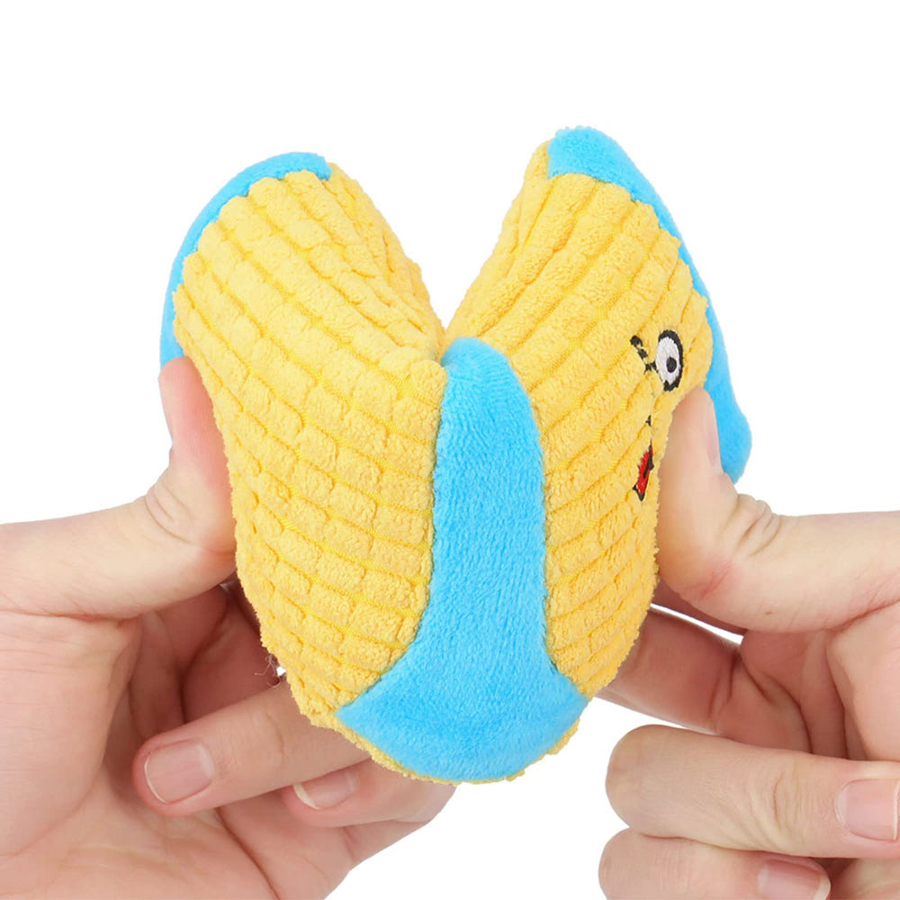 Cuperay Juguete peluche-azul-tejido-suave, protege encías y favorece masticación