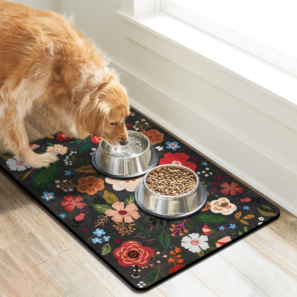 Cuslnox base antideslizante para comida de perro, evita movimientos durante la comida.
