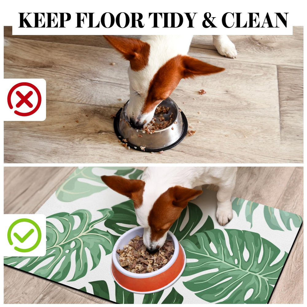 Cuslnox estera para comida de gatos, secado rápido.
