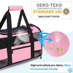 CUSSIOU transportín con banda reflectante para viajar de noche con seguridad