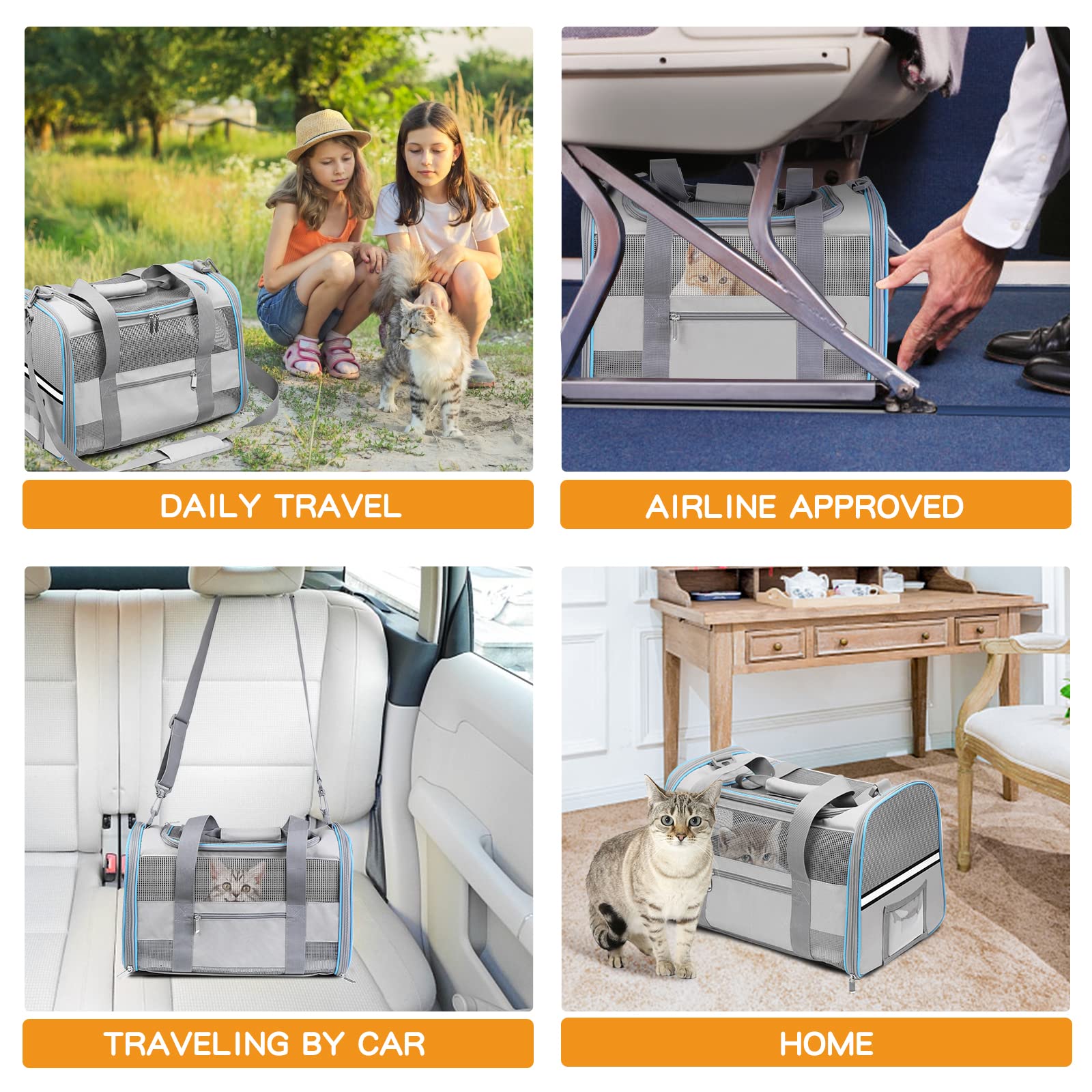 CUSSIOU diseño-reflectivo ayuda a mantener visibilidad al viajar de noche.
