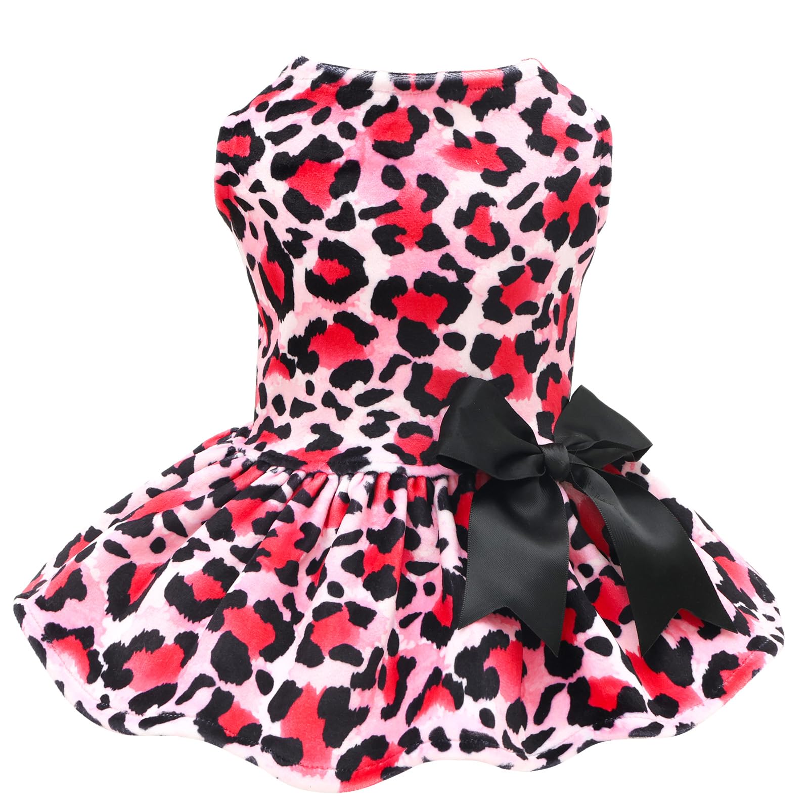 Vestido CuteBone para perro pequeño, vista frontal, ajuste cómodo para paseos