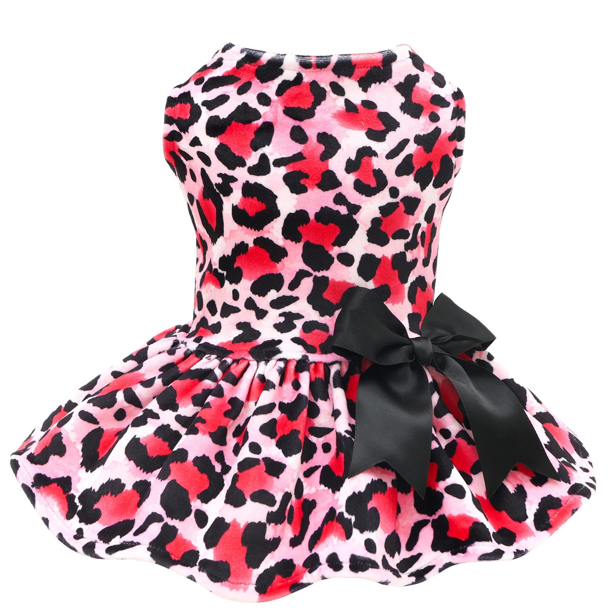 Vestido CuteBone para perro pequeño, vista frontal, ajuste cómodo para paseos