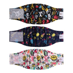 CuteBone bandas vientre para perro macho lavables, opción cómoda para paseos diarios