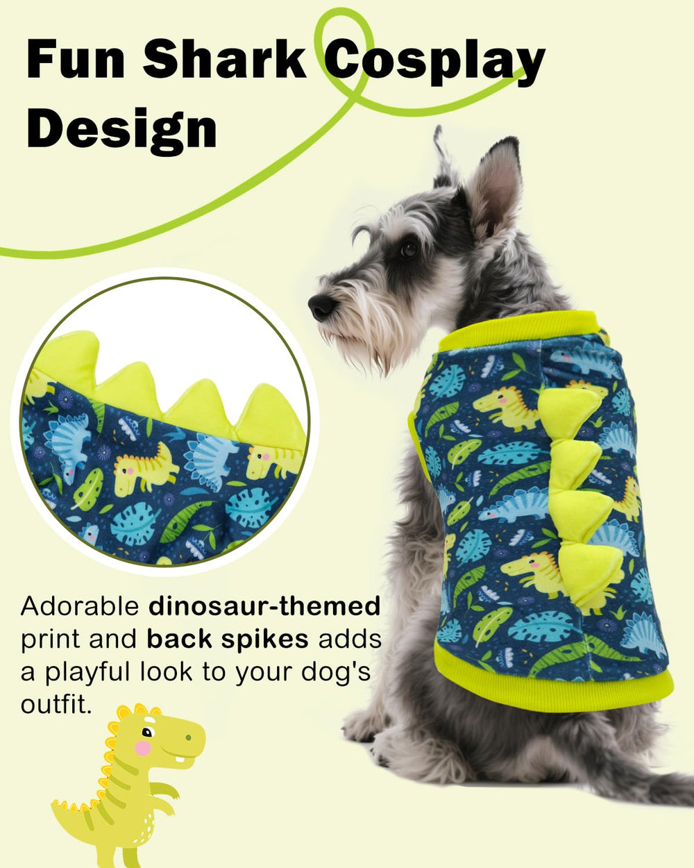CuteBone Camisa para perro, terciopelo cristal elastico, suave y flexible para uso diario.